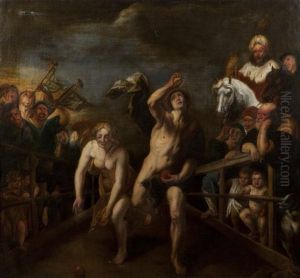 Atalante Et Hippomene by Jacob Jordaens