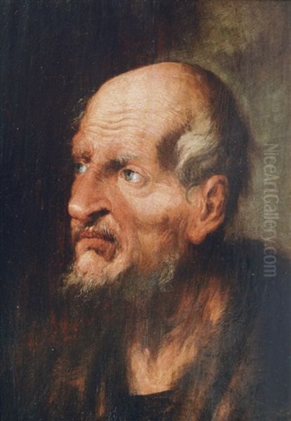 Head Of An Old Man (study) - view 1