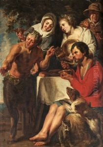 Satyr I Bondefamilj
