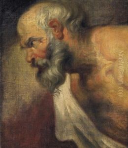 Kopfstudie Eines Evangelisten Kopfstudie Eines Evangelisten
