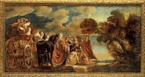 Odysseus Und Nausikaa by Jacob Jordaens
