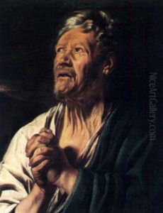 Buste D'apotre by Jacob Jordaens