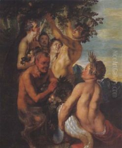 Allegorie Des Uberflusses (abundantia) by Jacob Jordaens