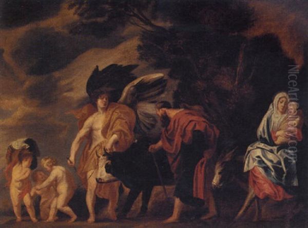 The Flight Into Egypt - view 1