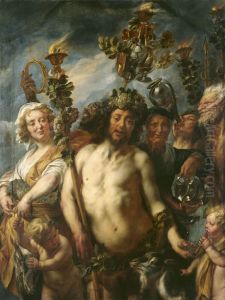 The Triumph Of Bacchus by Jacob Jordaens