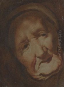 The Head Of An Old Woman by Jacob Jordaens