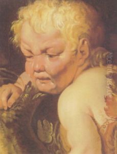 Head Of A Young Crying Faun Head Of A Young Crying Faun