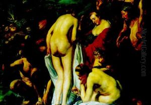 Hommage A Pomone (allegorie De La Fecondite) by Jacob Jordaens