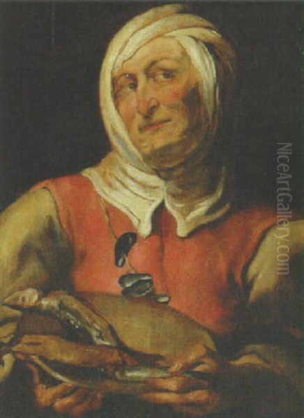 A Fish Seller - view 1