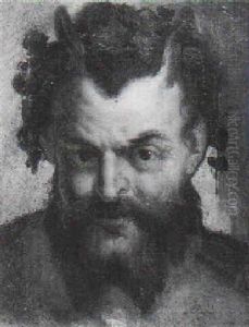 Testa Di Fauno by Jacob Jordaens
