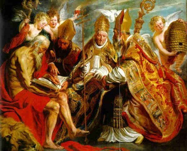 The Four Doctors Of The Church - view 1
