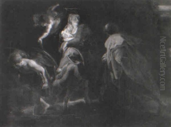 The Flight Into Egypt - view 1