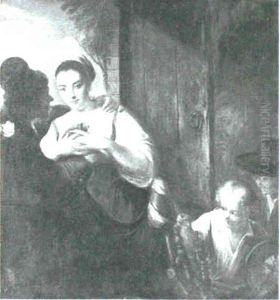 Peasant Girl At A Window by Jacob Jordaens