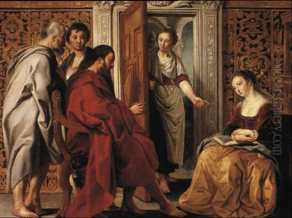 Christ In The House Of Martha And Mary - view 1