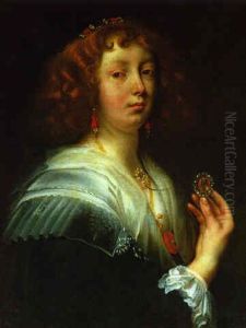 Bildinis Der Altesten Tochter Des Kunstlers Elisabeth (1617 - 1678) Im Alter Von Etwa 25 Jahren Bildinis Der Altesten Tochter Des Kunstlers Elisabeth (1617 - 1678) Im Alter Von Etwa 25 Jahren