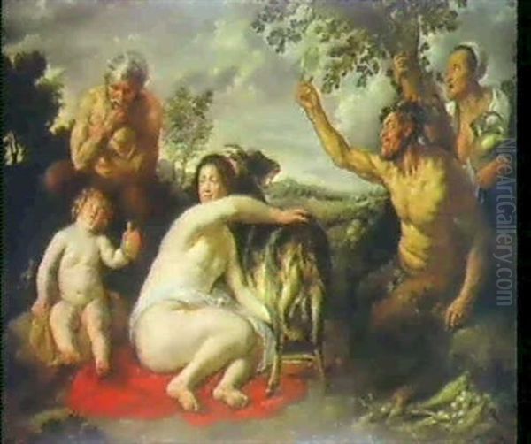 Das Kind Jupiter, Von Der Ziege Amalthea Genaehrt - view 1