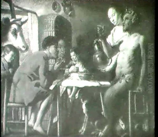 Le Satyre Chez Les Paysans - view 1