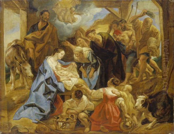 The Adoration Of The Shepherds - view 1