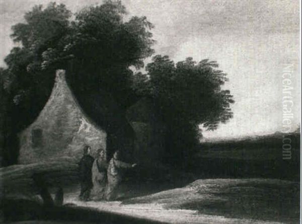 Christ On The Road To Emmaus - view 1