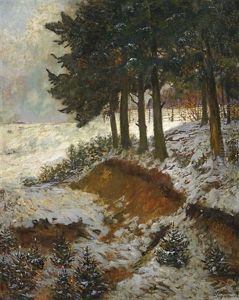 Am Waldesrand by Ernst Pasqual Jordan