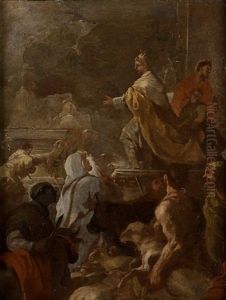 Saul En El Templo by Lucas Jordan