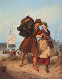 Die Heimkehr Der Fischer by Rudolf Jordan
