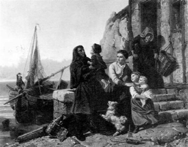 Die Ruckkehr Des Fischers Zu Seiner Familie - view 1