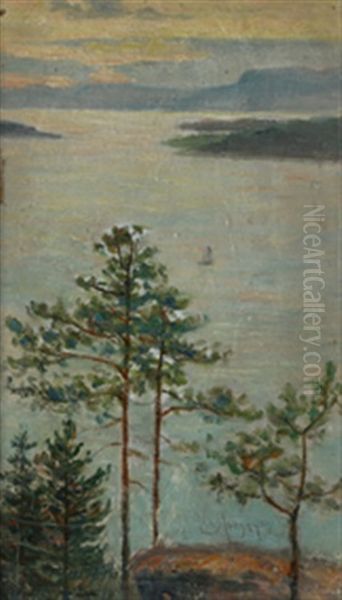 Utsikt Fra Kolsas Mot Fjorden - view 1