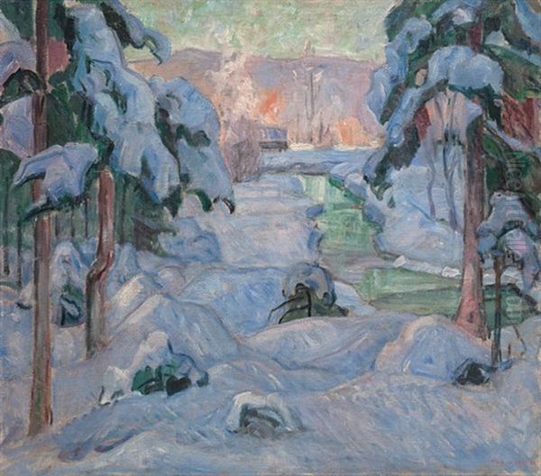 Vinter Pa Lillehammer - view 1