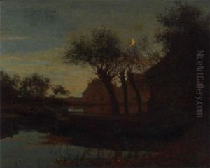 Oude Wetering - Oude Handels-binnenhaven Uit Den O.i. Comp.tijd by Daniel J.R. Jordens
