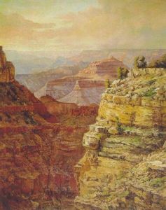 Majestic View Into The Grand Canyon by Christian A. Jorgensen