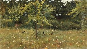 Paesaggio Con Galline Paesaggio Con Galline