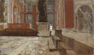 Interno Della Chiesa Di San Pietro by Pio Joris