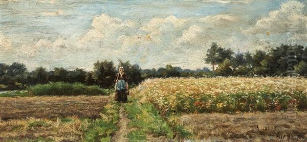 Peasant On The Field - view 1