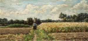 Peasant On The Field by Willem Jorissen