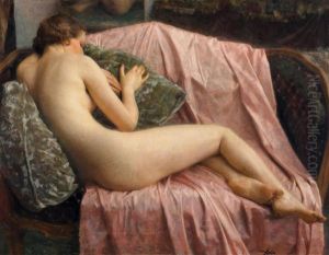 Nudite (linette Habourdin) by Maurice Joron