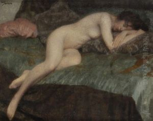 Femme Nue Endormie by Maurice Joron