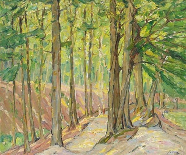 Waldbild (das Butendieker Geholz In Lilienthal) - view 1