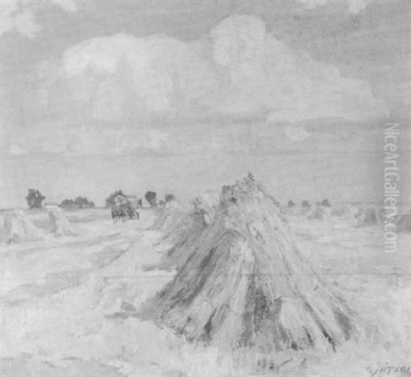 Kornernte Bei Lilienthal - view 1