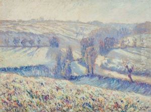 Paysage D'hiver En Creuse, 1905