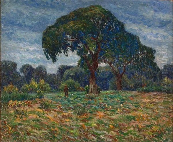 Chasseur Dans La Campagne Creusoise - view 1