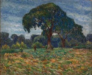 Chasseur Dans La Campagne Creusoise
