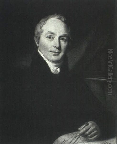 Portrait Of Thomas Cundy, Seated Half Length - view 1