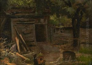 Gammal Stuga by Ernst Josephson
