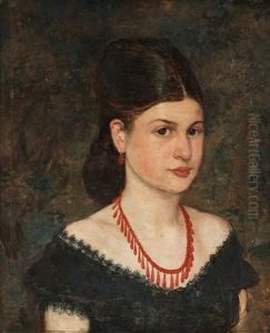 Portratt Av Eugenie Salmson (portrait Of Eugenie Salmson)