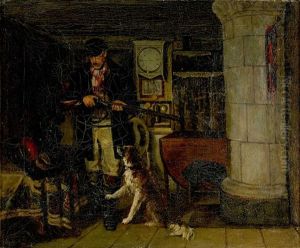 Jagarens Uppbrott by Ernst Josephson
