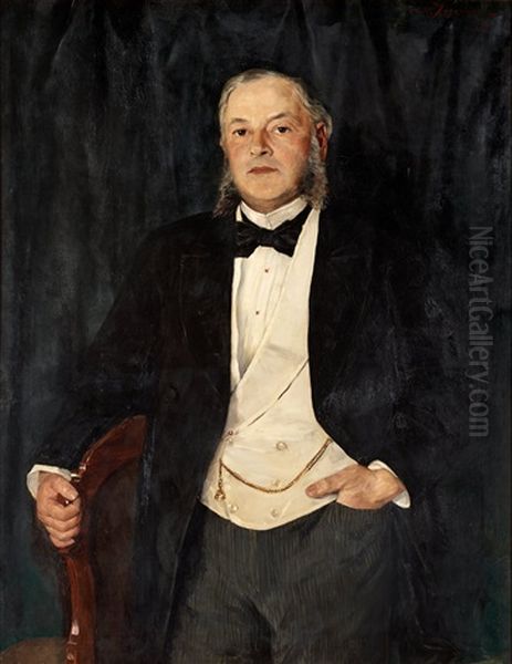 Portratt Av Herr Eduard Josephson, Konstnarens Farbroder - view 1