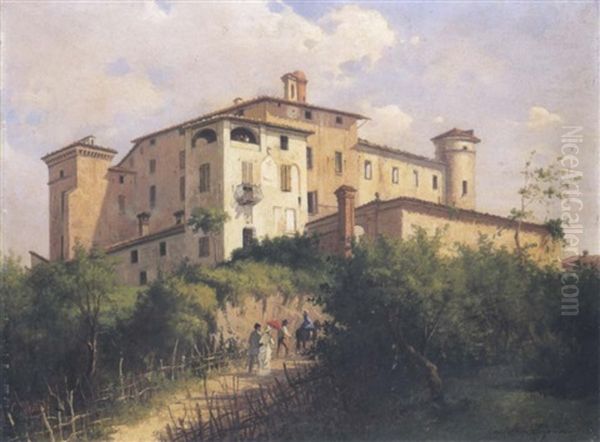Castello Di Scipione - view 1