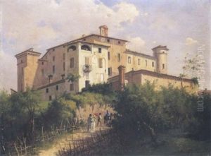 Castello Di Scipione by Carlo Jotti