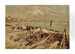 Village De Saint-adresse, L'ancien Parc Aux Huitres by Charles Jouas
